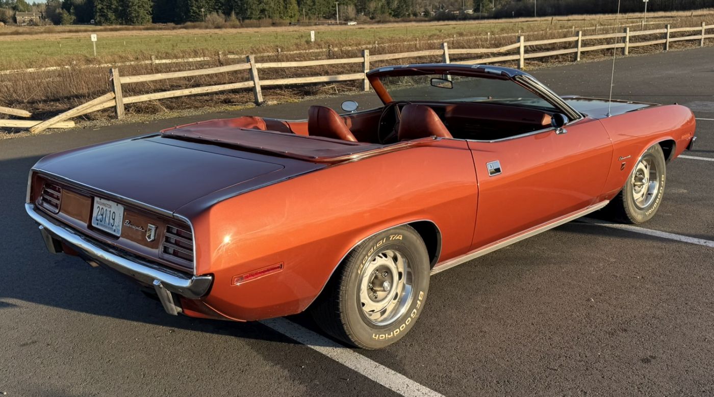1970 Plymouth Barracuda Gran Coupe Convertible